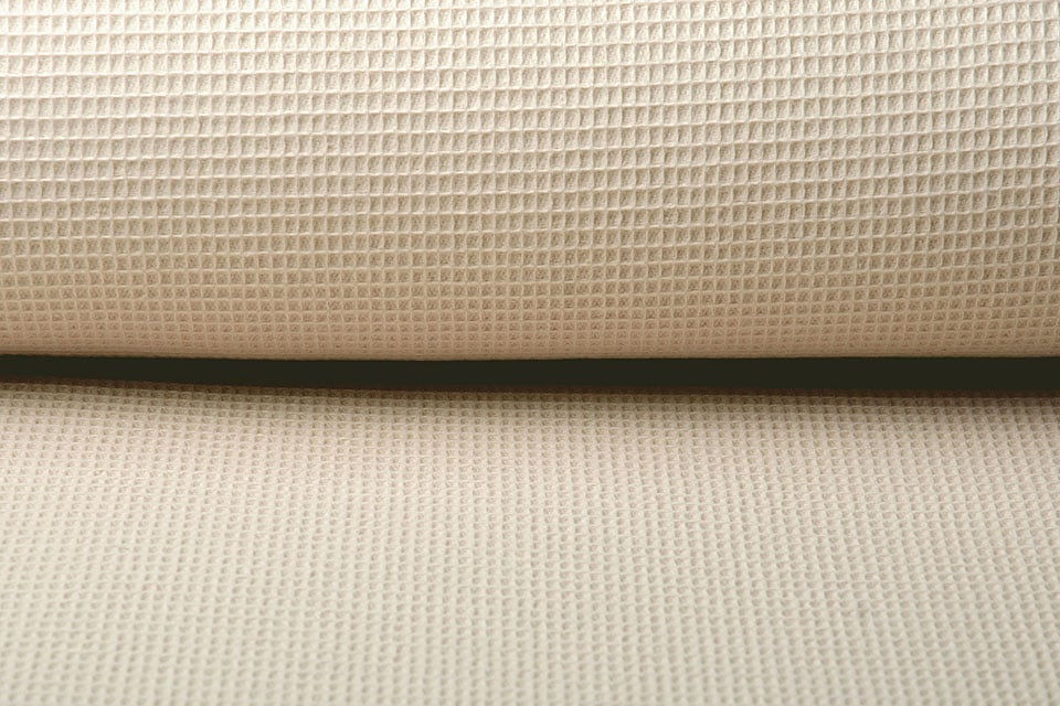 Miniaturbild: Waffelstoff Waffelpiqué Baumwolle Mini Hellbeige - Natur