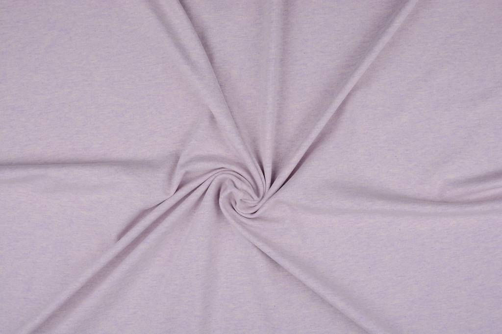 Baumwollmix Jersey Flieder meliert