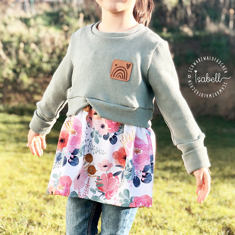 Miniaturbild: Papier Schnittmuster Schleiferlwerk Girly Sweater 56-122