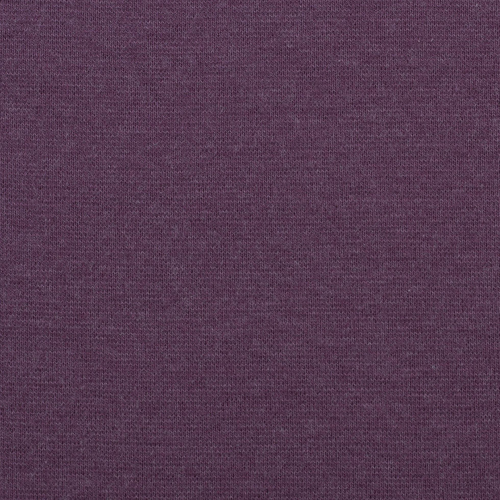 Miniaturbild: Bündchen Heike extrabreit Violett Lila Melange
