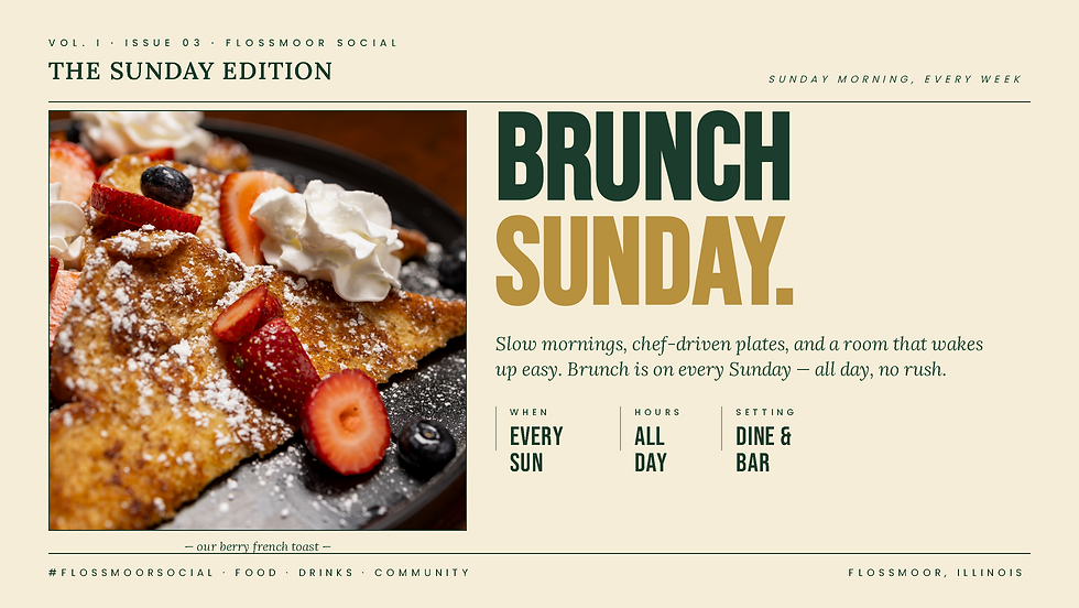 Sunday Brunch