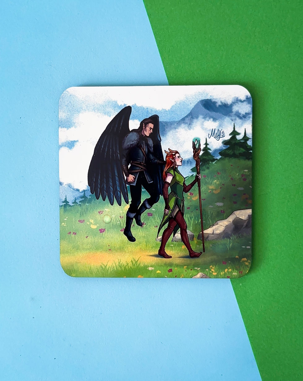 Vox Machina Coasters