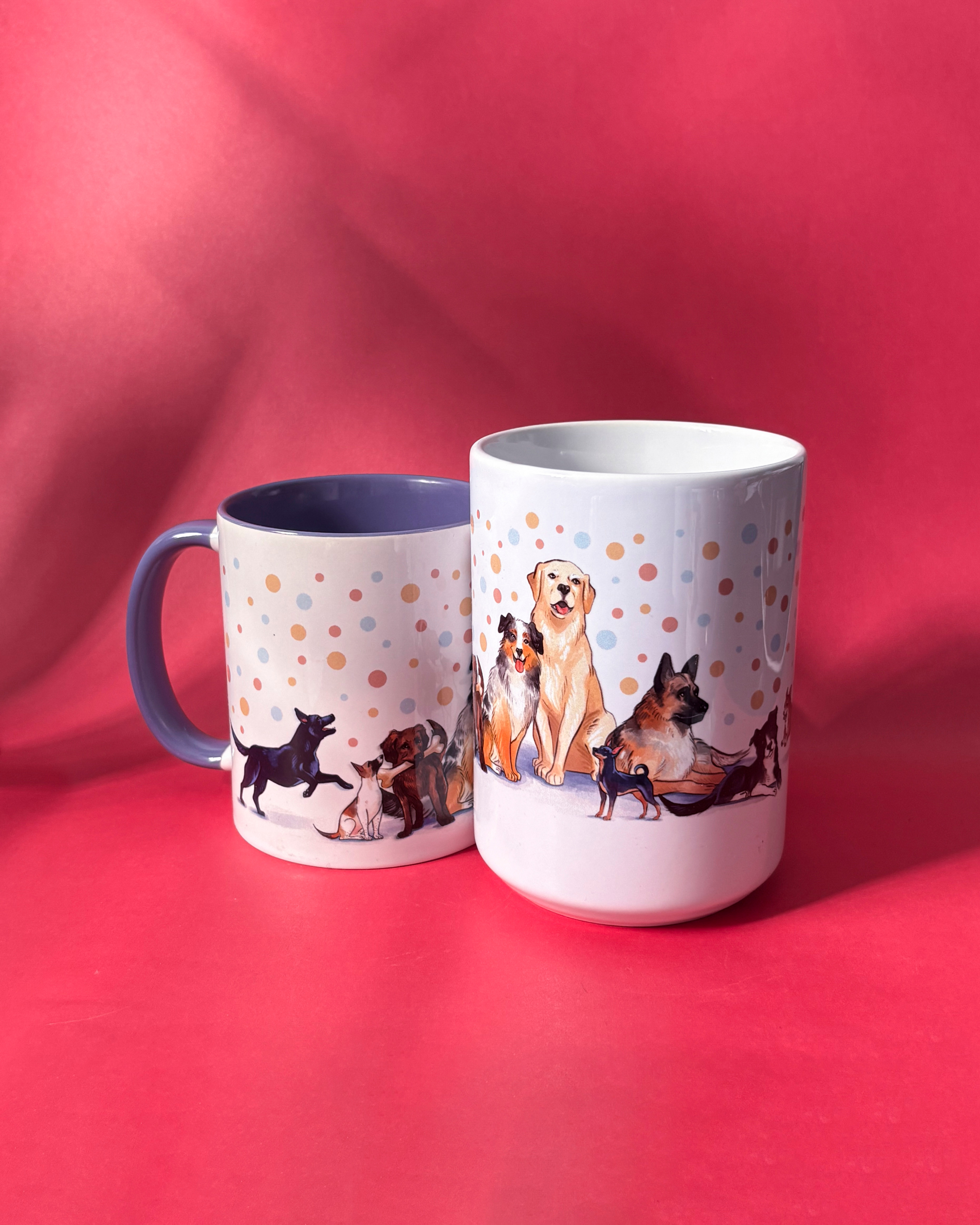 Charity Mug - Cute Dogs on a Mug