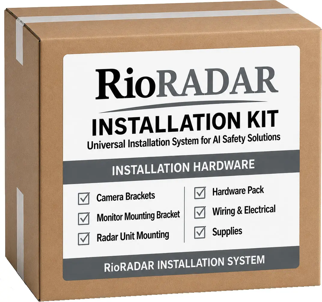 RioRADAR complete installation kit
