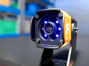 Proxicam AI pedestrian detection camera used for forklift and heavy equipment safety.