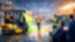 EHS Managers evaluate pedestrian detection systems in a logistics center