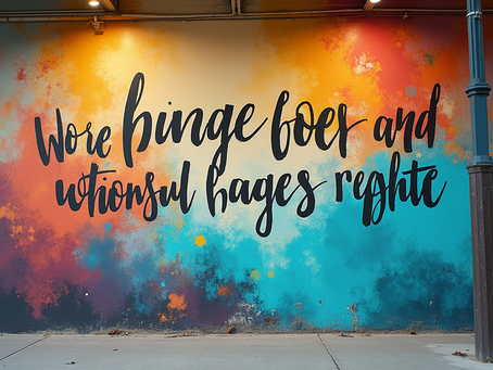 Transform Your Space with Custom Mural Quotes