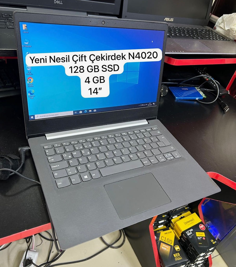 Kiralık Lenovo Ideapad V14-IGL N4120 Dört 128GB SSD 14"Laptop