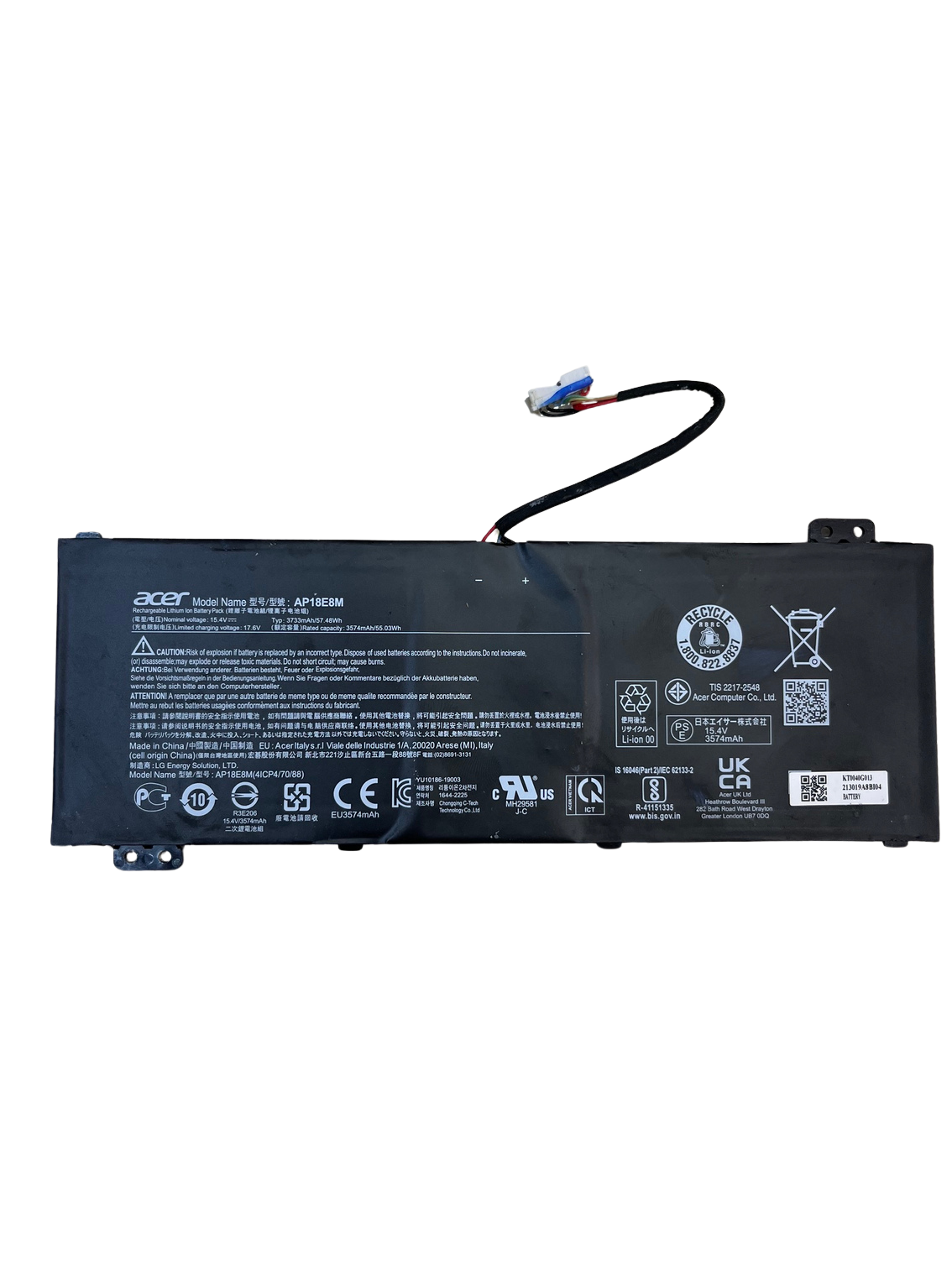 Acer Nitro 5 AN515 - 55 - 52TL Batarya