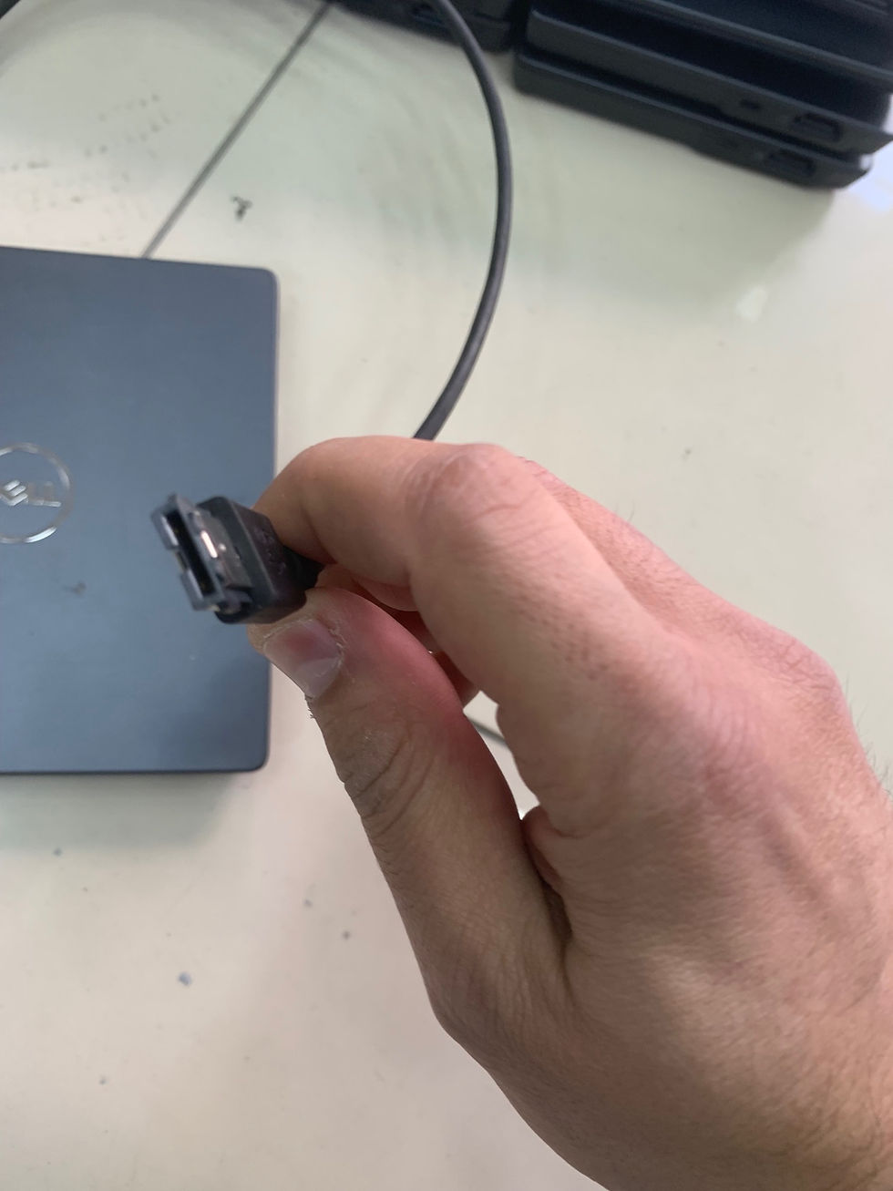 Küçük resim: Dell K01B eSATA EMedia Bay Harici DVD-RW Slim Optik Sürücü (Kablolu)
