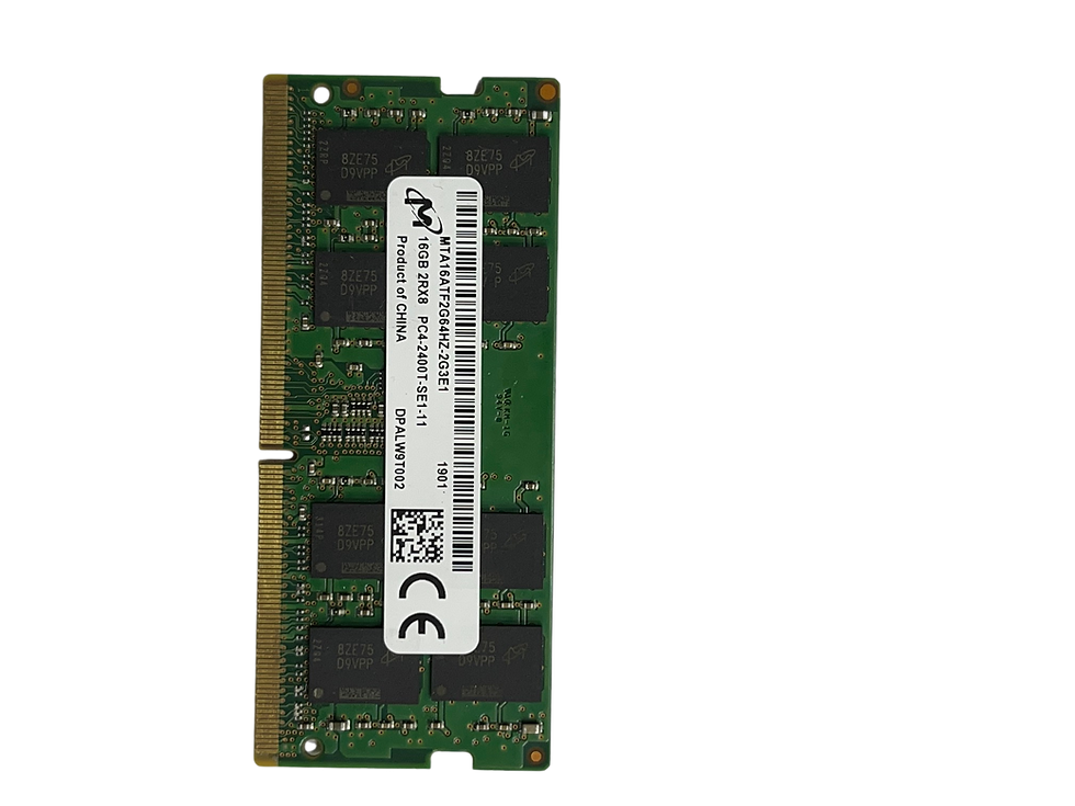 MTA16ATF2G64HZ-2G3E1 16GB DDR4 メモリ 動作確認済 Micron 16GB DDR4 2400MHz SO-DIMM Notebook RAM MTA16ATF2G64HZ-2G3E1