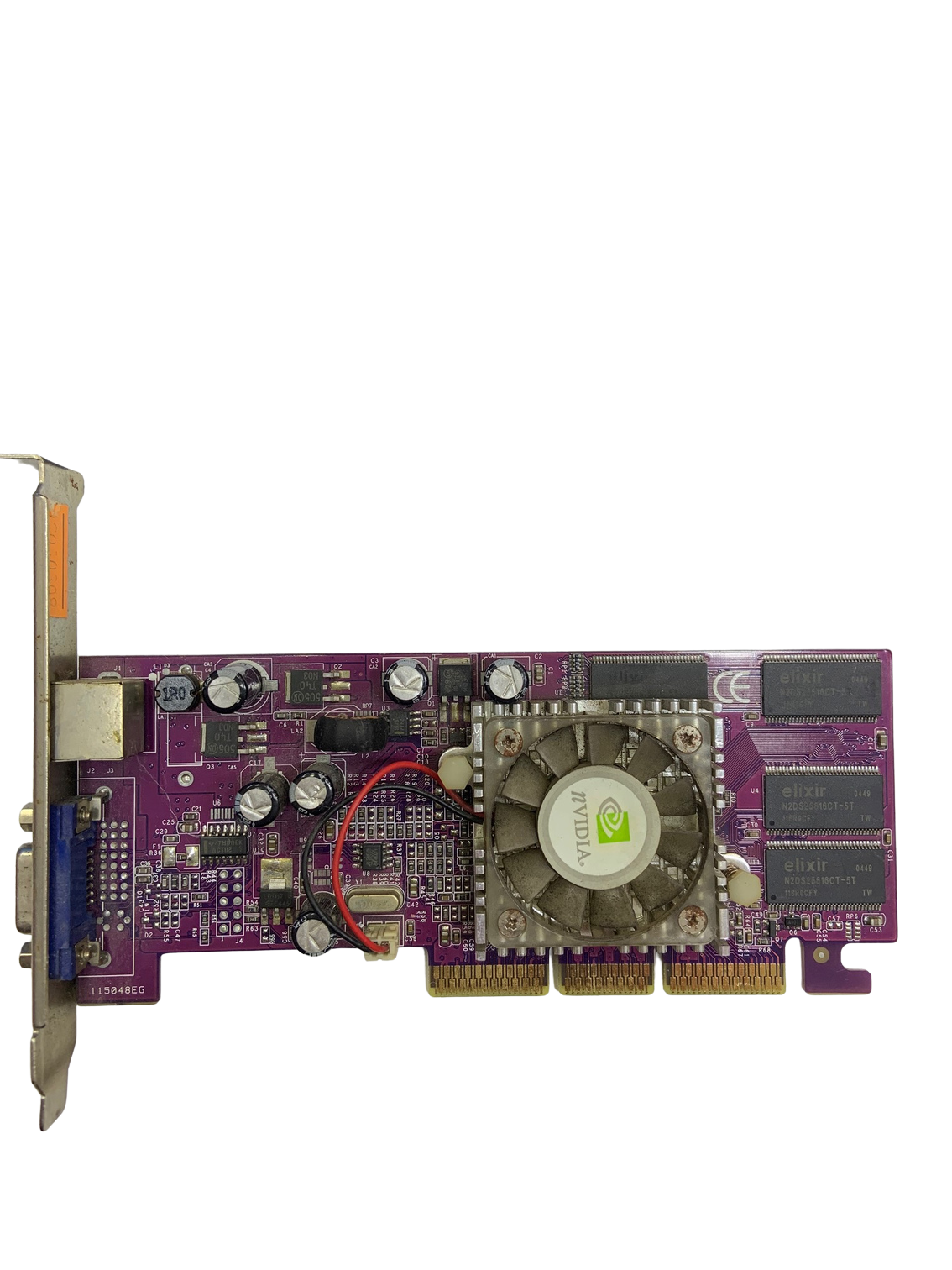 NVIDIA GeForce FX5200 AGP Retro Ekran Kartı VGA Çıkışlı