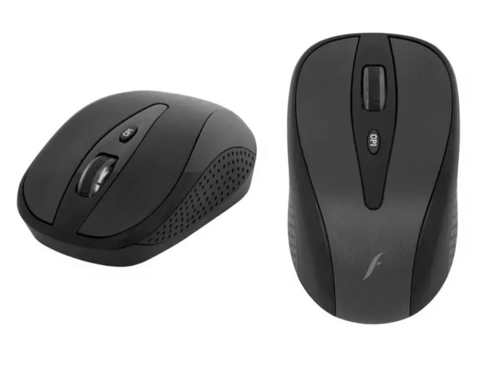 Küçük resim: Frisby FK-W156QU Kablosuz Klavye Mouse Set 2.4GHz USB Q Türkçe Siyah