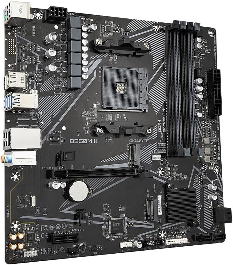 Küçük resim: Gigabyte B550M K 4733MHz
