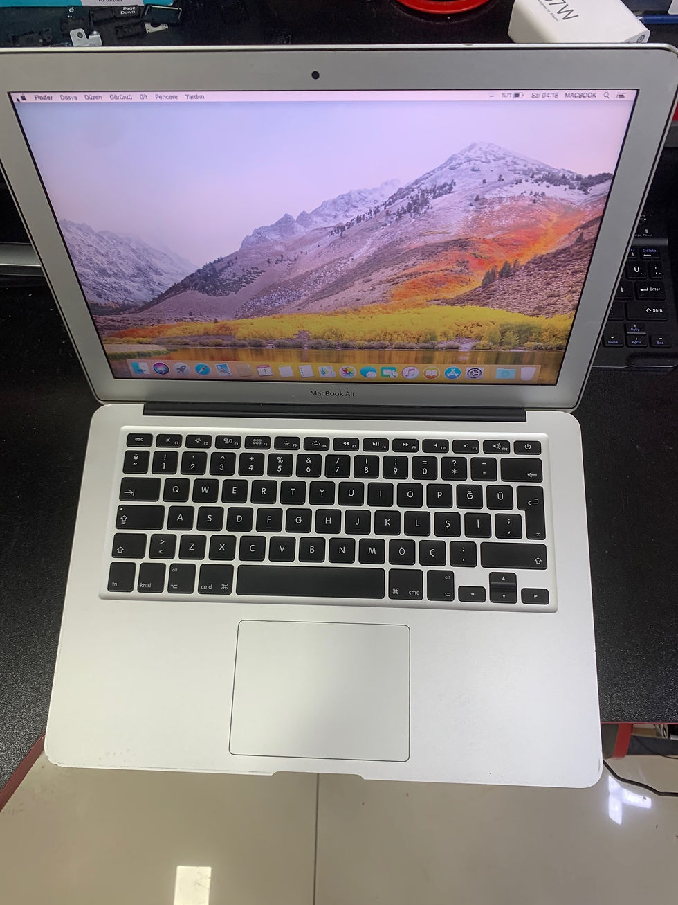 Küçük resim: Macbook Air A1369 i5 4GB 256GB 13" P.D.293 Notebook
