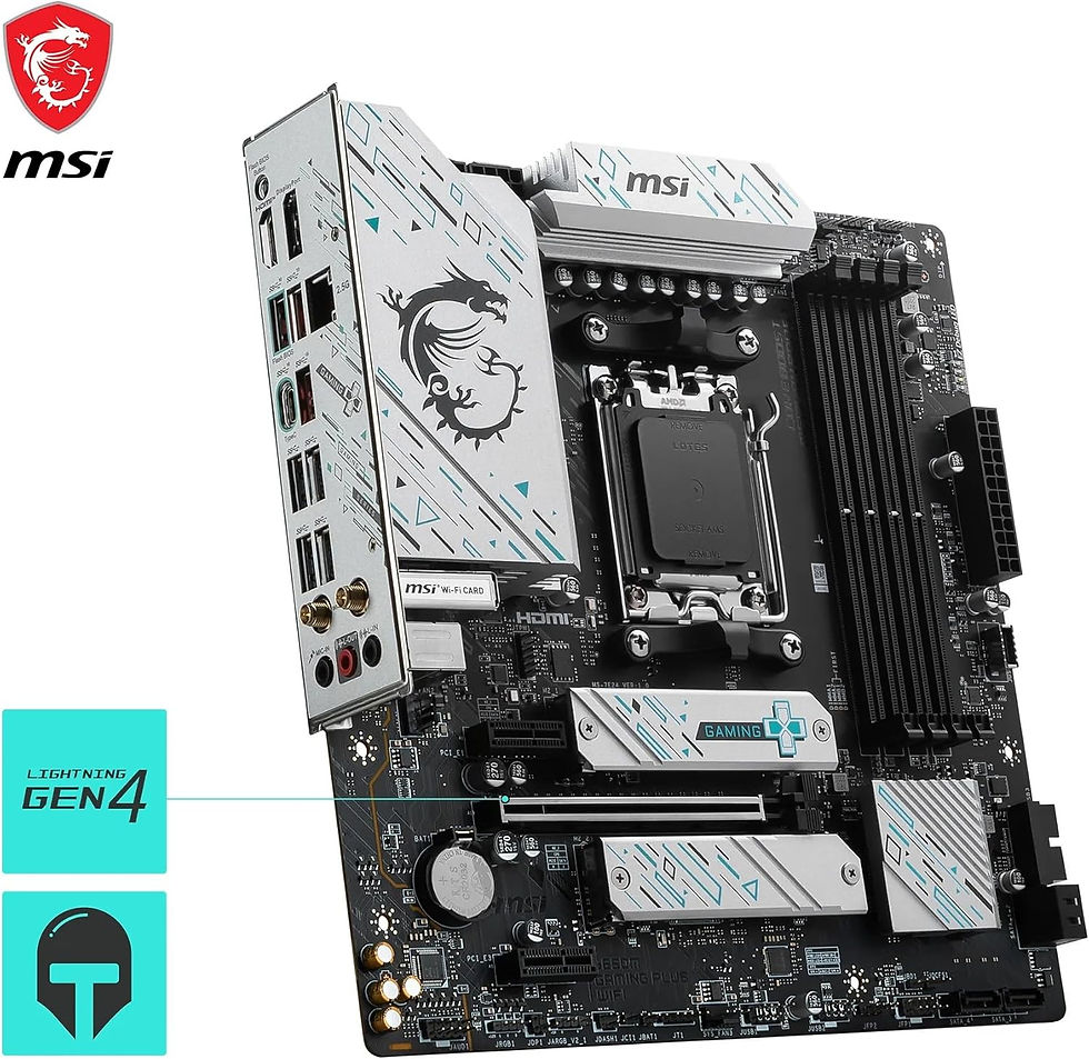 Küçük resim: MSI B650M Gaming Plus WIFI AMD B650