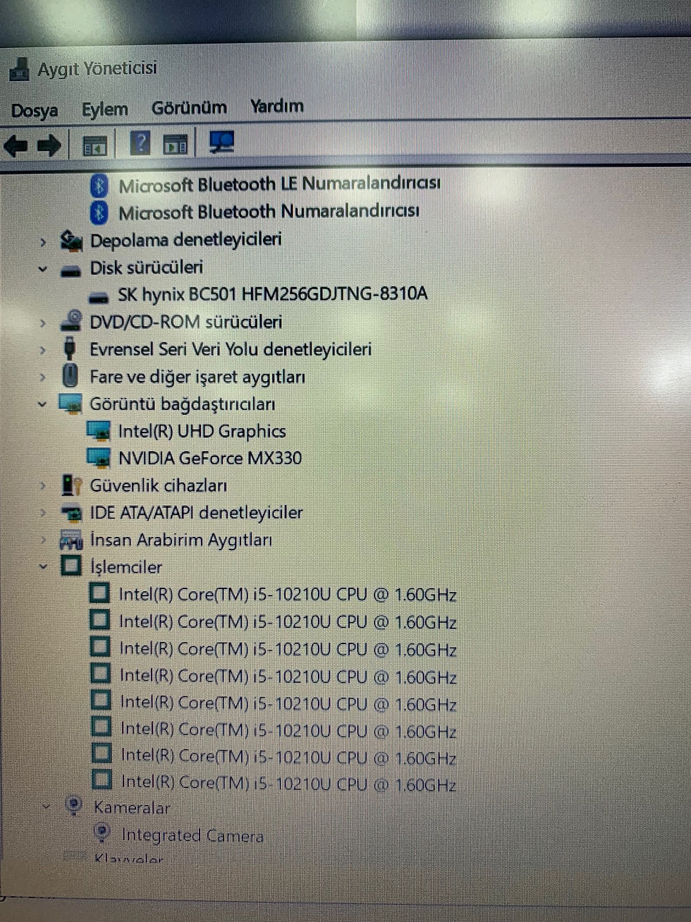 Küçük resim: Lenovo IdeaPad L3 i5-10210U MX330 8GB RAM 256GB NVMe SSD 15.6" FHD Laptop