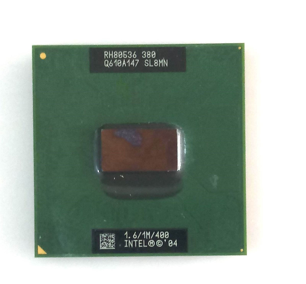Intel Celeron M 380 1.60GHz SL8MN RH80536 Laptop İşlemci Socket 479