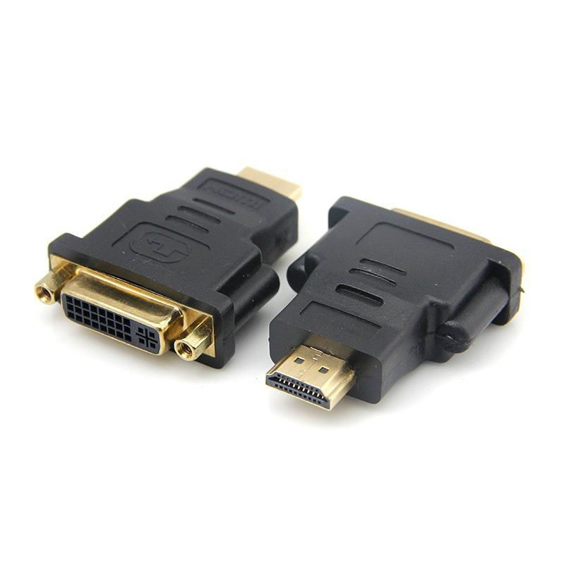 HDMI to DVI 24+5 Çevirici Dönüştürücü (DVI-I Dual Link 4801)