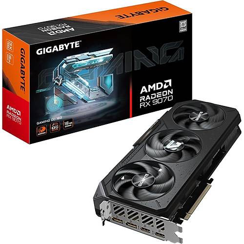 Gigabyte Radeon RX 9070 XT GAMING OC 16GB 256Bit Ekran Kartı