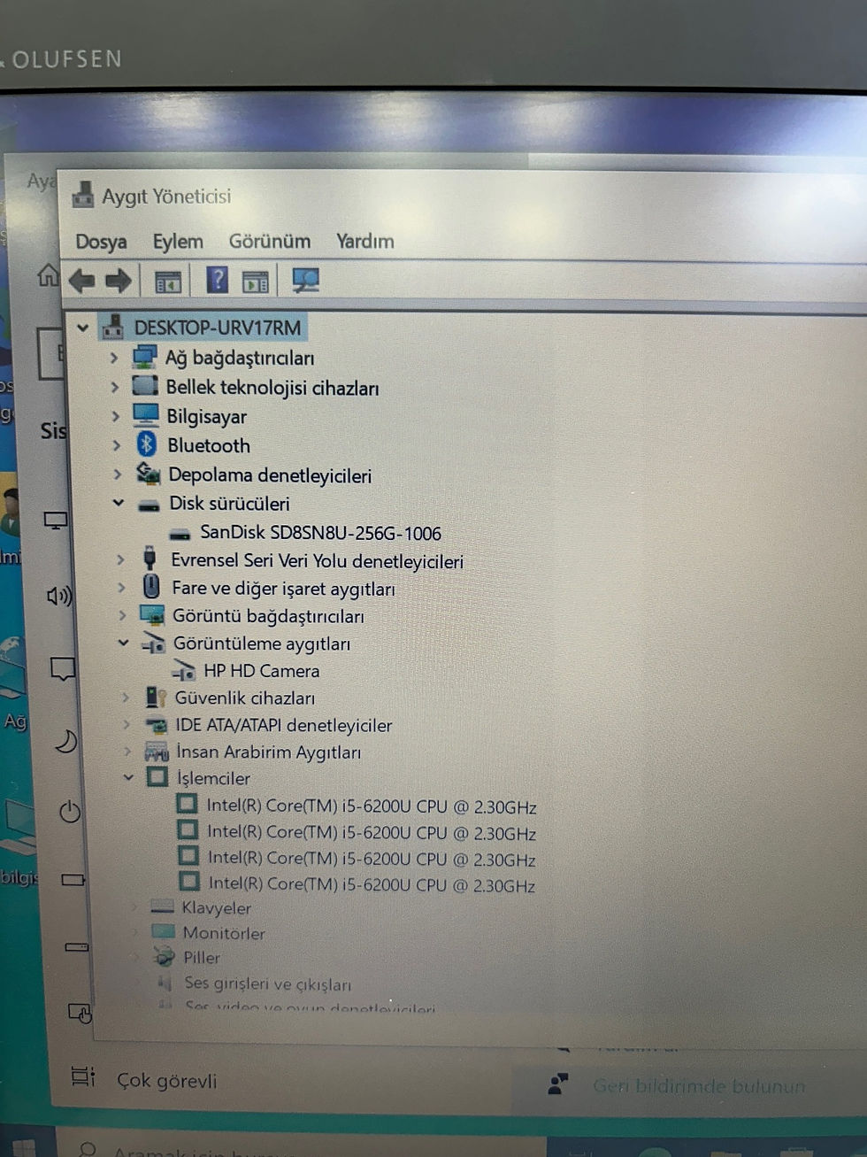 Küçük resim: HP EliteBook 840 G3 i5-6200U 8GB RAM 256GB NVMe SSD 14" FHD Notebook