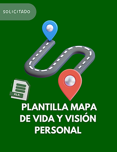 Plantilla Mapa de Vida y Visión Personal