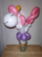 Licorne ballon a Montréal
