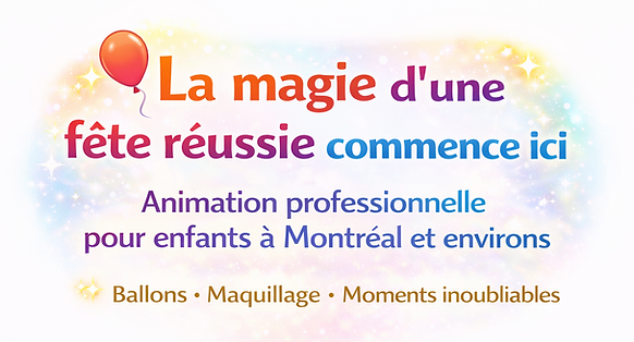 Sculpteur de ballons et maquilleuse pour enfants