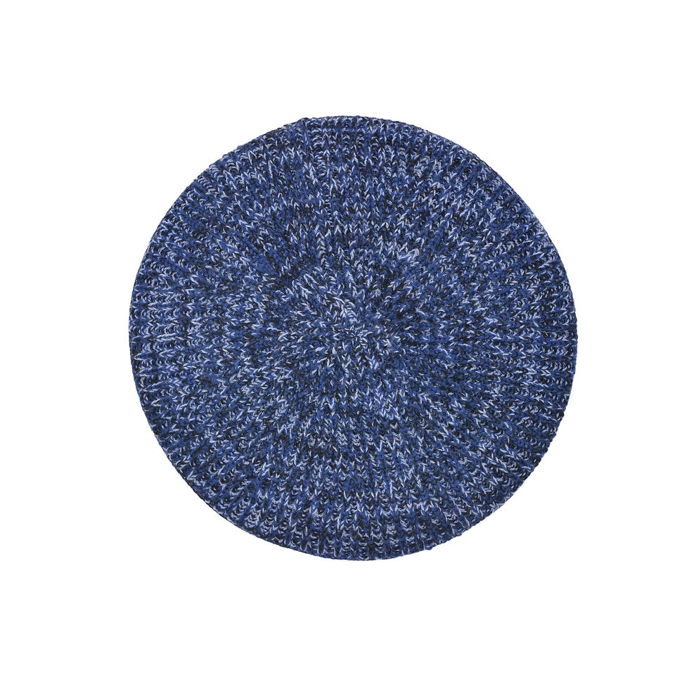Thumbnail: Dior Blue Wool Beret