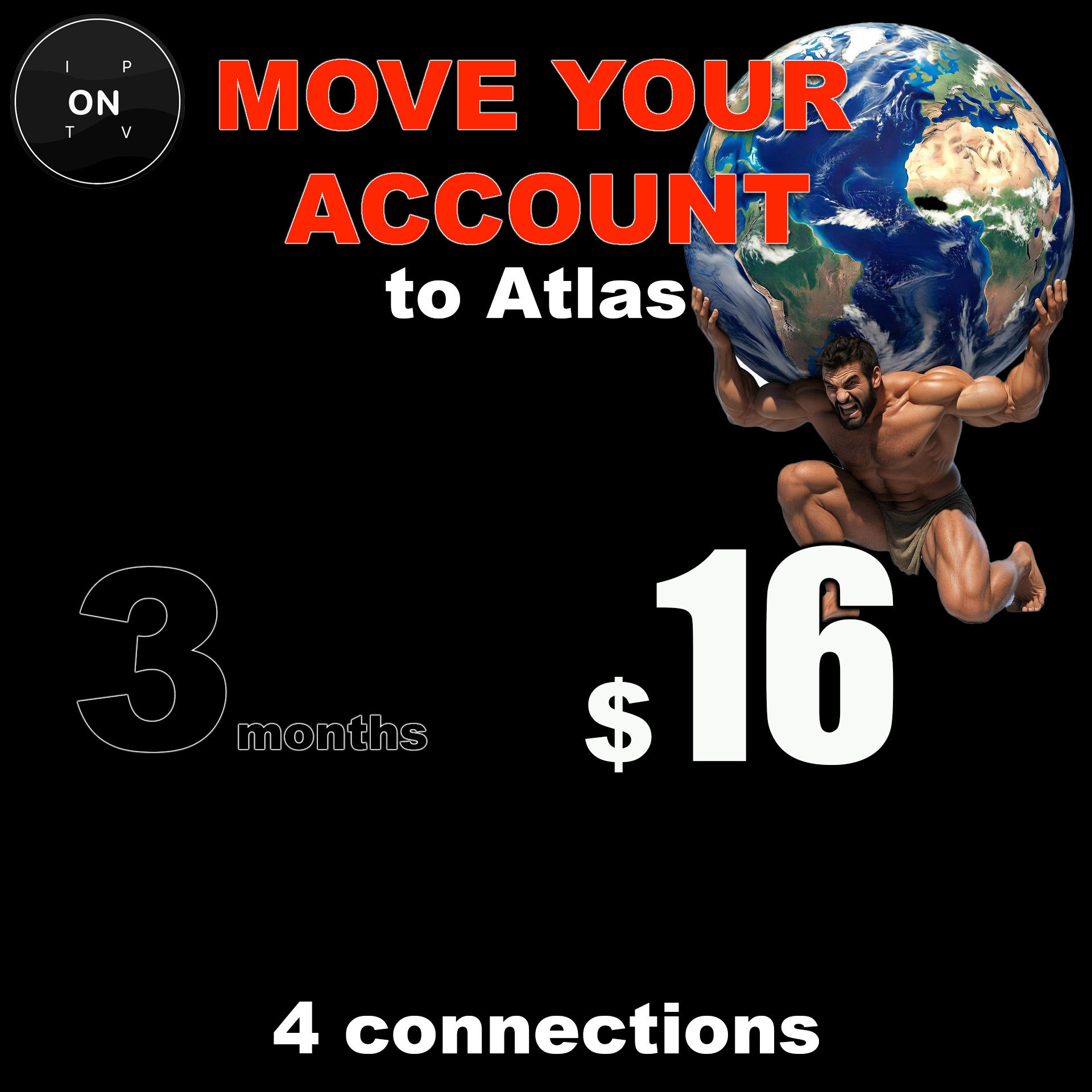 Convert 3 months - Athena to Atlas