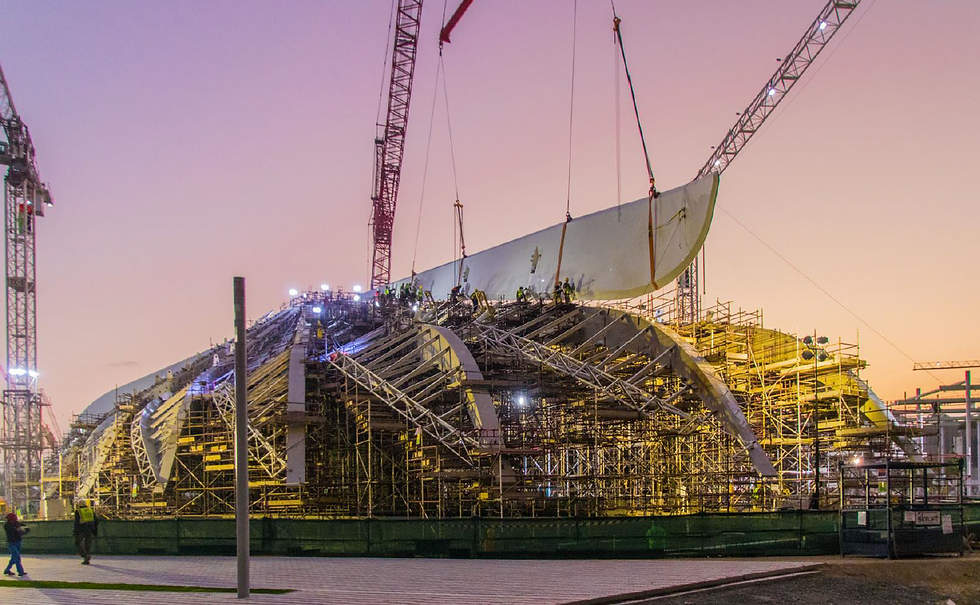 UAE Pavillion installation
