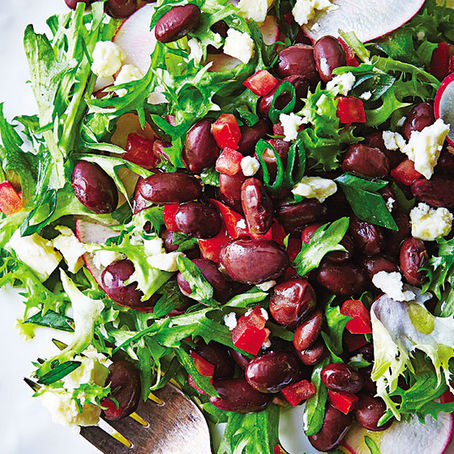 Ensalada de frijol negro