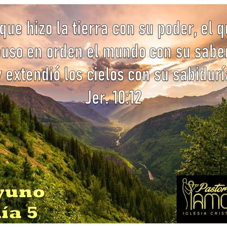 Día 5: Su poder es inimaginable