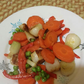 Verduras salteadas