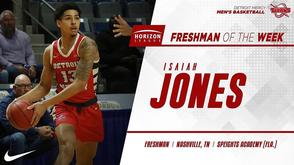 Freshman Of The Week