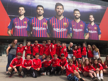 Capital Soccer Club is back from Barcelona!