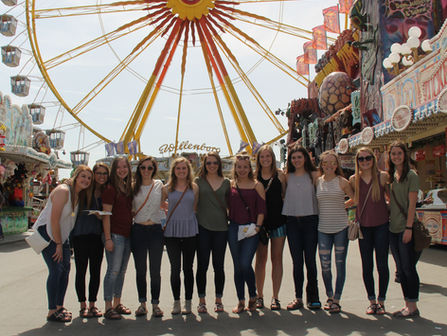 Wartburg College Women’s soccer team traveled to Germany