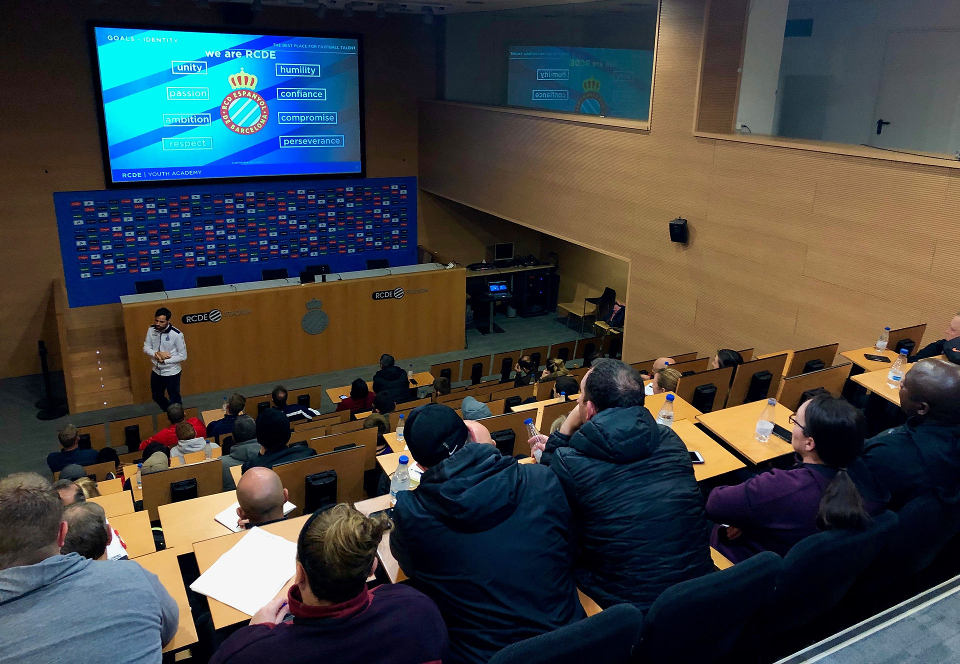 RCD Espanyol coaches session