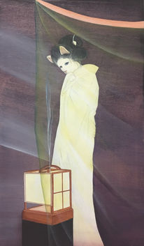 蚊帳の中の幽霊