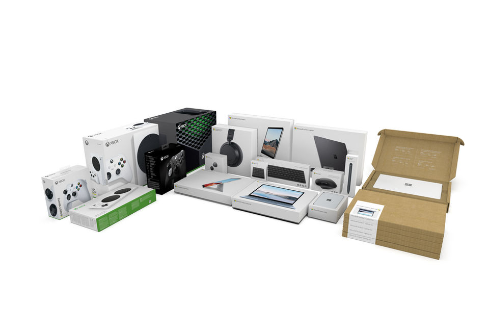 Microsoft Packaging Product Line