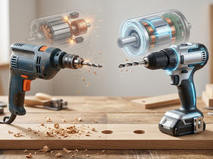 Brushless vs. Brushed Motor Drill