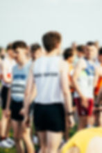 Owain Jones preparing to race