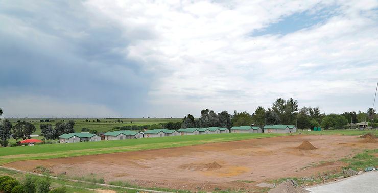 Komatsu Foundation Trust progress on the African Blessings Sports Field Project