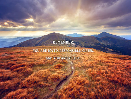 You are needed!