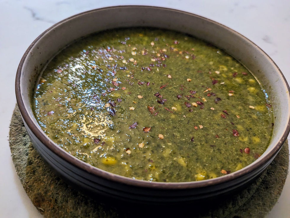Roasted Poblano-Corn Chowder (GF, V)