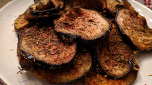 Smoky Eggplant Chips