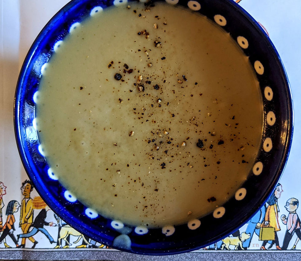 Instant Pot Cauliflower Zucchini Soup