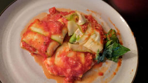 Doughless Zucchini Ravioli