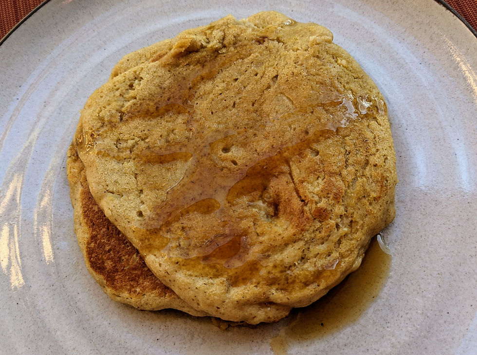 Apple & Rolled Oat Pancakes