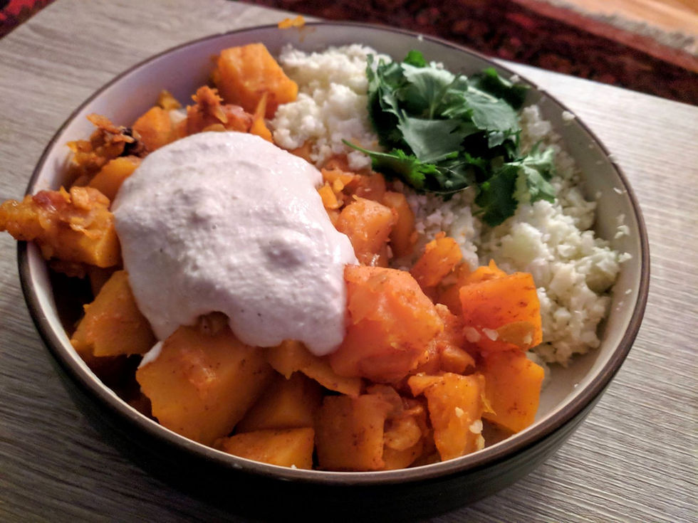 Spiced Afghan Butternut Squash Stew